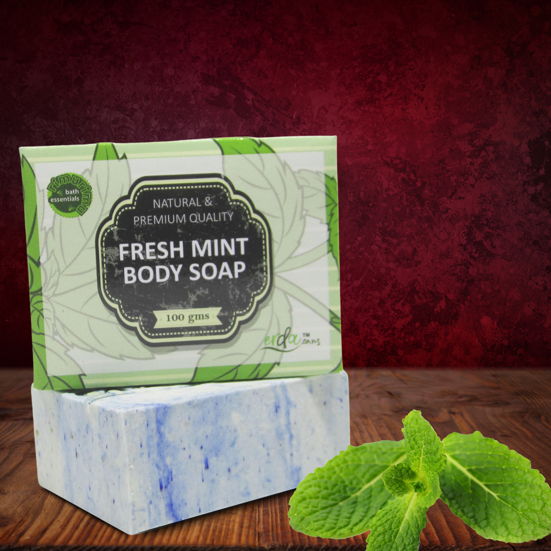 RIMURIMU Handmade Fresh Mint Bath Soap - COMBO 10 for $49.99 only