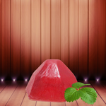 RIMURIMU Handmade Natural Strawberry Gemstone Soap - 15 gms