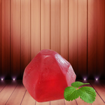 RIMURIMU Handmade Natural Strawberry Gemstone Soap - 15 gms