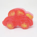 RIMURIMU Handmade Kids Pink Car Natural Soap