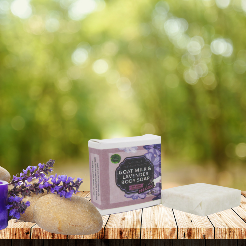 RIMURIMU Herbal Goat Milk & Lavender Classic Soap MINI - COMBO 10 for $12 only