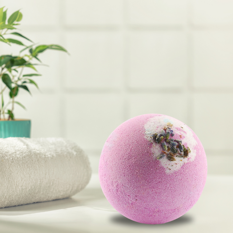 RIMURIMU Lavender Grace Organic Bath Bombs (100 gms)