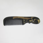 Tibet Hand Carved Yak Horn Combs - 8 (Peacock)