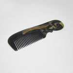 Tibet Hand Carved Yak Horn Combs - 8 (Peacock)