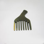 Tibet Hand Carved Yak Horn Combs - Brush Style