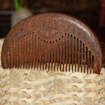 Pocket Sandalwood Comb (Narrow Tooth)