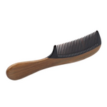 Handmade Sandalwood Ox Horn Teeth Handle Comb