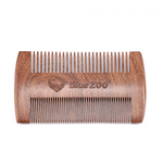 Sandalwood Men Beard Hair Comb - Oak