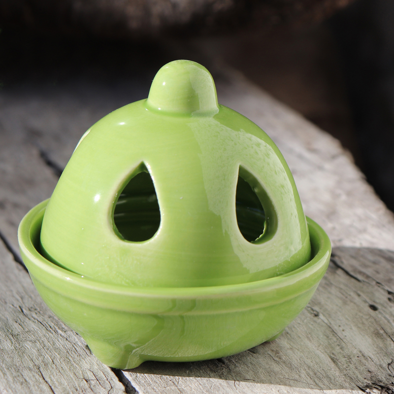 Ceramic Incense Holder - GREEN