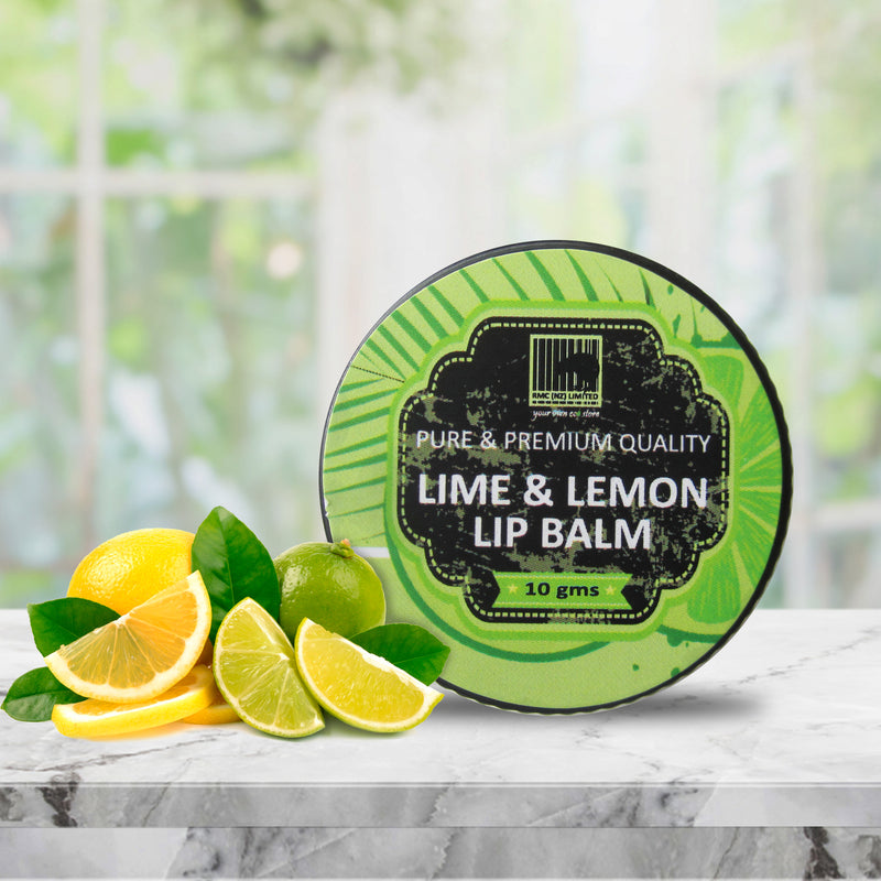 Lime & Lemon Lip Balm - 10 gms each