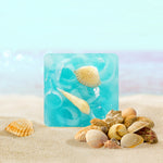 RIMURIMU Handmade Arctic Blue Oyster Peppermint Designer Bath Soap
