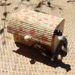 Pop Up Vintage Bamboo Falling Flowers Gift Box