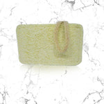 Natural Bath Loofah RECTANGLE Body Scrubber with grip