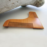 Sandalwood Two-Way Beard Comb