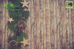 Christmas Tree Hanging Wooden Ornaments - Star