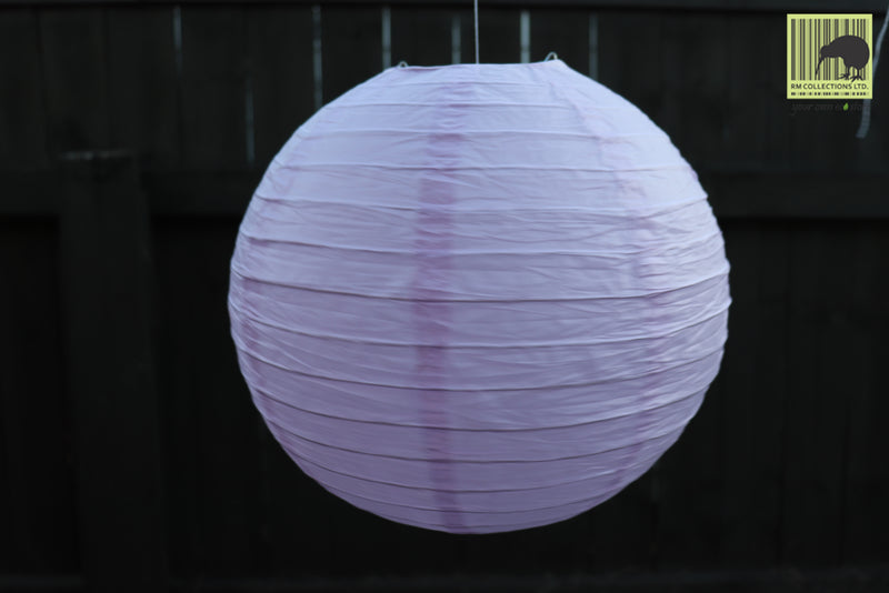 Decorative Paper Lanterns - Light Purple