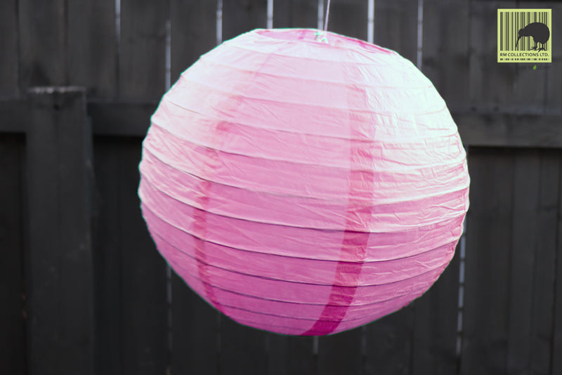 Decorative Paper Lanterns - Light Pink