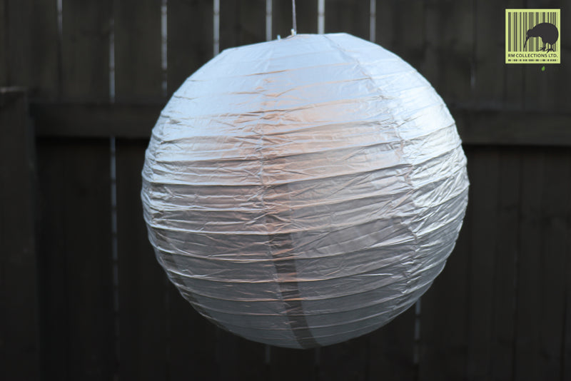 Decorative Paper Lanterns  - Grey