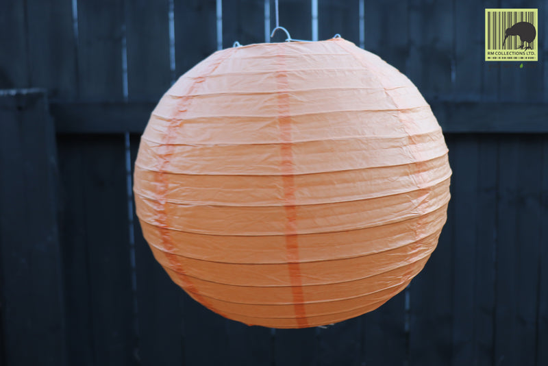 Decorative Paper Lanterns - Orange