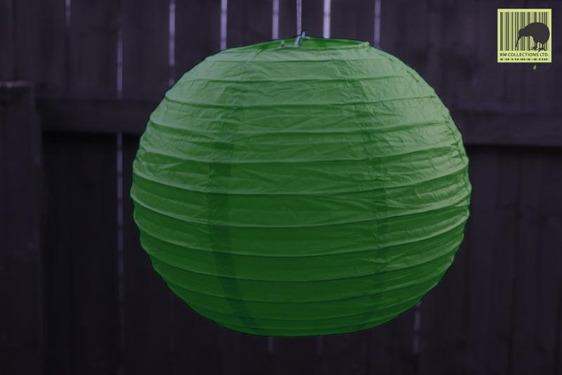 Decorative Paper Lanterns - Green
