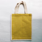 Jute Handbag - Yellow