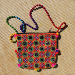 Ethnic Vintage Hand Work Vivid Sling Bag - 06