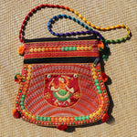Ethnic Vintage Hand Work Vivid Sling Bag - 09