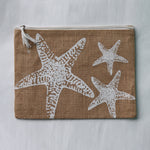 Jute Folder Starfish (Khakhi) - Medium