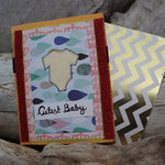 Handmade Baby Shower card - Cutest Baby greeting card