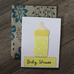 Handmade Baby Shower card - Baby Shower greeting