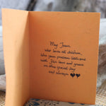 Handmade Baby Shower card - Hey Little One greeting