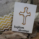 Handmade Celebrations Card - Baptism Blessings