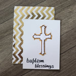 Handmade Celebrations Card - Baptism Blessings