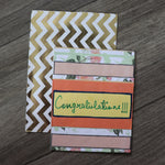 Handmade Celebrations Card - Congratulations Greeting