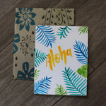 Handmade Corporate card - Aloha greeting card 5