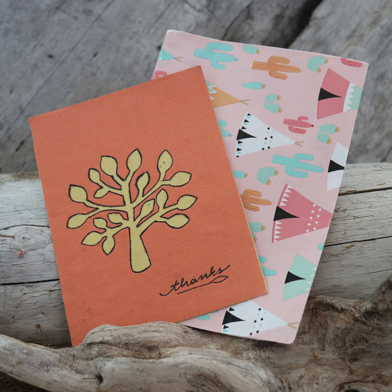 Handmade Expressions card - Thank You greeting card 1