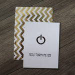 Handmade Expressions card - U Turn Me On greeting card 4