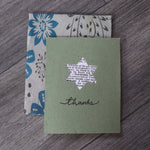 Handmade Expressions card - Thanks greeting card 10