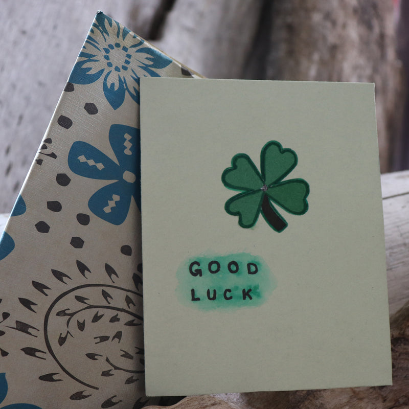 Handmade Expressions card - Good Luck greeting card 18