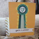 Handmade Expressions card - You're A Winner greeting card 20