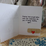Handmade Expressions card - Get Well Soon greeting card 21