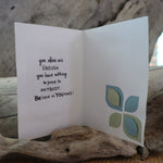 Handmade Feelings card - You Are One Of A Kind greeting card