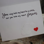 Handmade Feelings card - You Will Be Mine Always greeting card