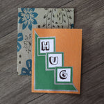 Handmade Feelings card - Hug greeting card