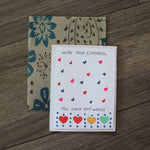 Handmade Feelings card - Cute greeting card
