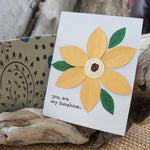 Handmade Feelings card - You Are My Sunshine greeting card