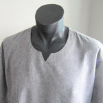 Dark Grey full sleeve 100% cotton summer shirts