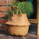 Seagrass Straw Baskets - BROWN
