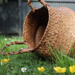 Seagrass Straw Baskets - BROWN