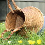 Seagrass Straw Baskets - GREY